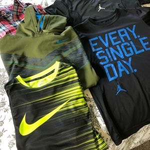 Lot of 38 boys/men’s shirts. All name brand.